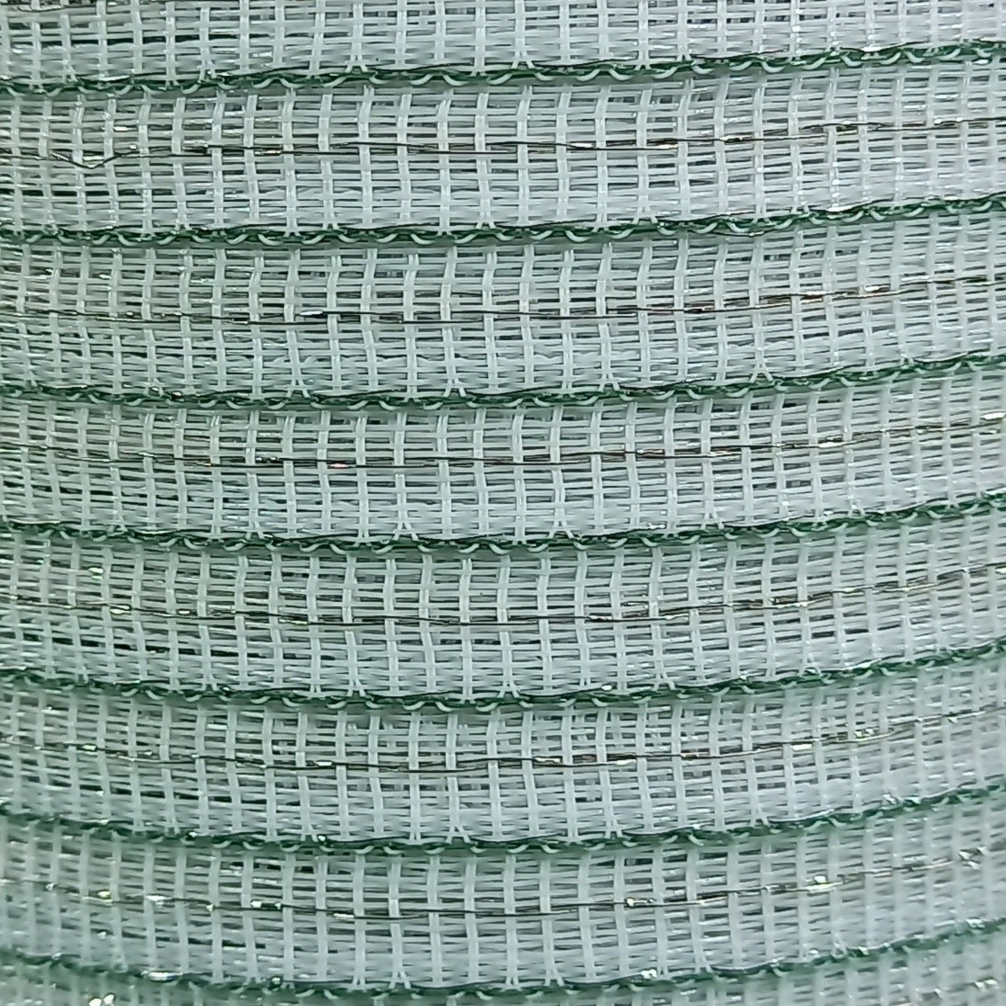 Schriklint wit-groen 200m 12,5mm