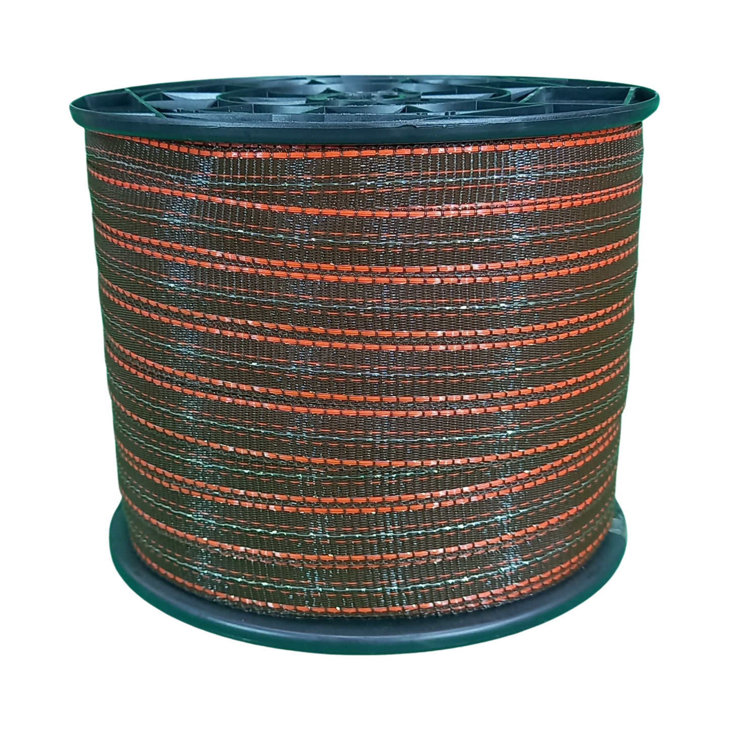 Schriklint bruin-oranje 200m 20mm