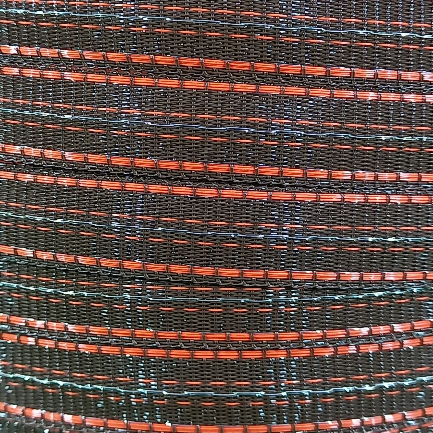Schriklint bruin-oranje 200m 20mm
