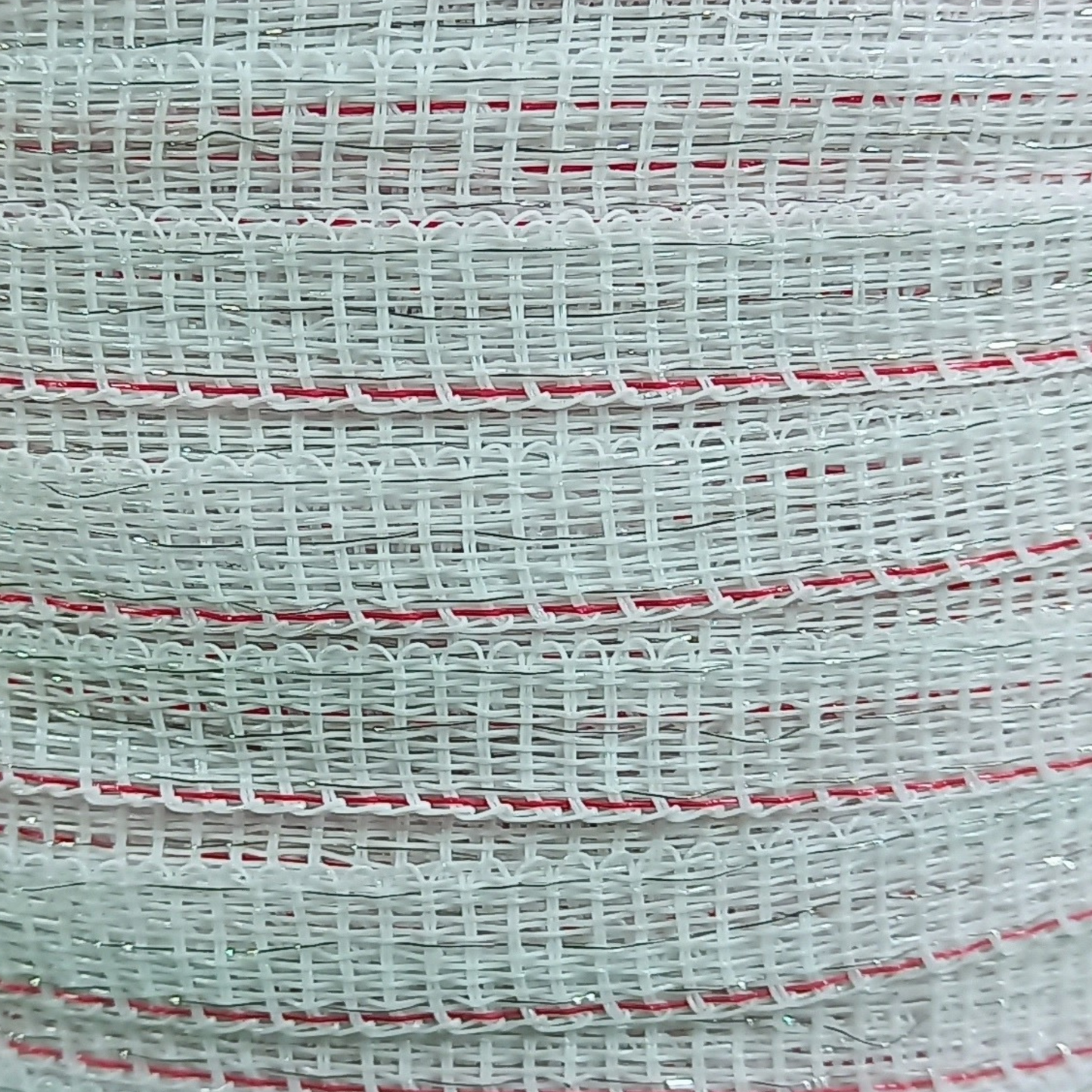 Schriklint wit-rood 200m 10mm