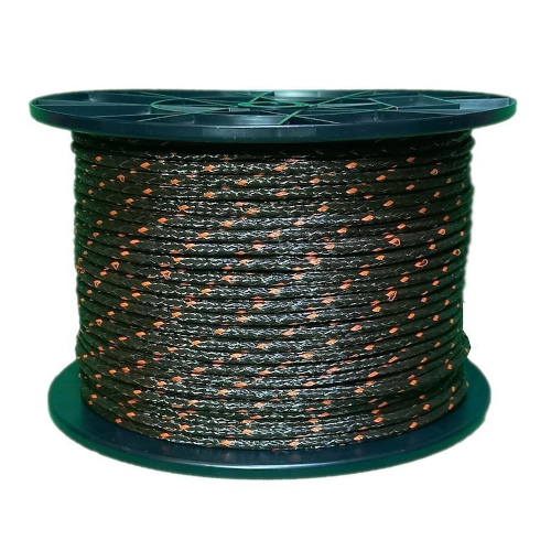 Schrikdraad bruin-rood 200m 6mm