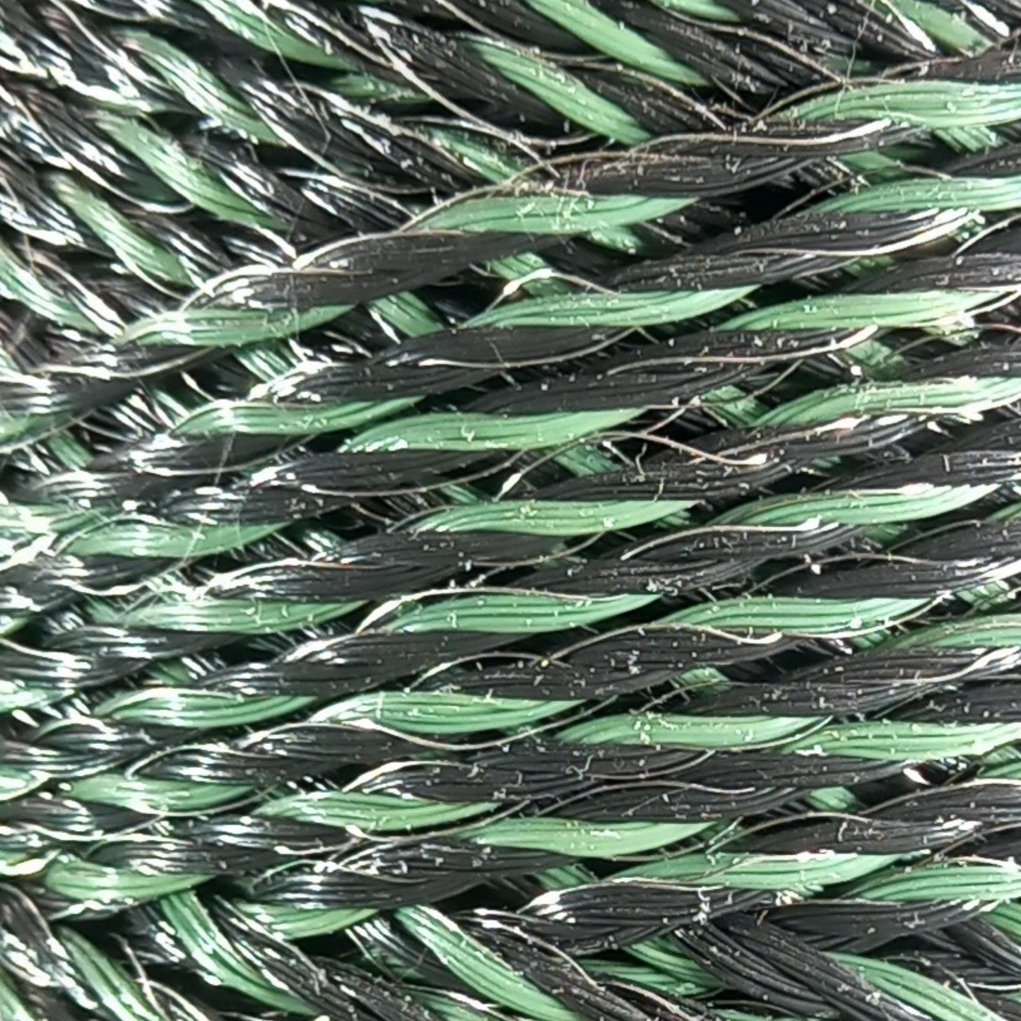 Schrikdraad groen-zwart 2,5mm