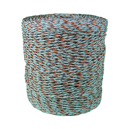 Schrikdraad wit-rood 400m 3mm