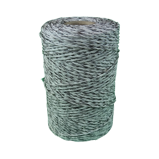 Schrikdraad wit-zwart 200m 2mm