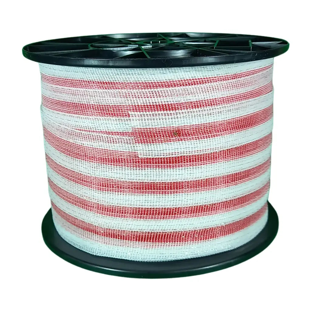 Schriklint rood-wit 200m 40mm