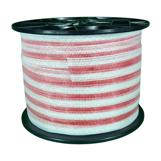 Schriklint rood-wit 200m 40mm