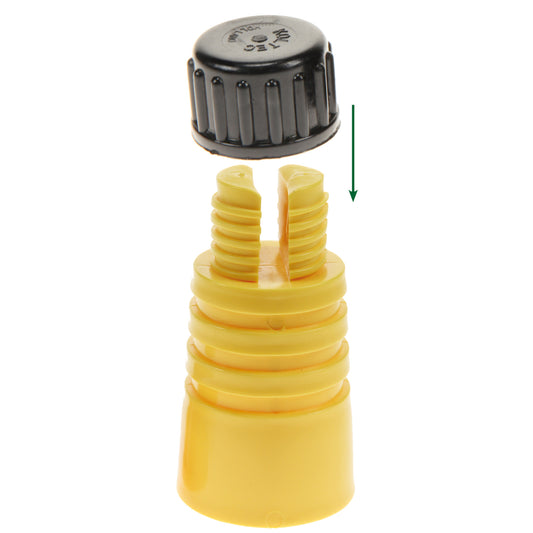Dumpis, geel+zwarte dop 25 stuks