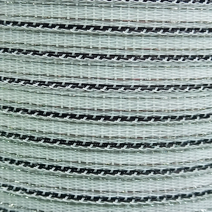 Schriklint wit-zwart 200m 10mm