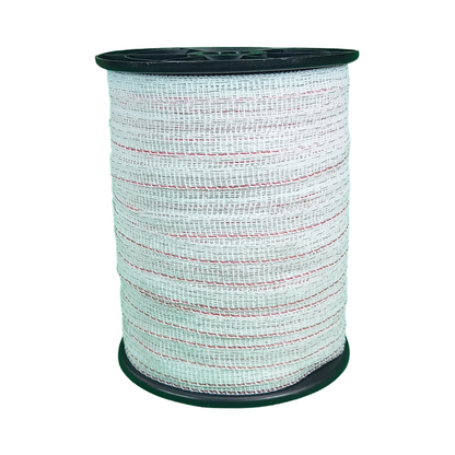 Schriklint wit-rood 200m 10mm