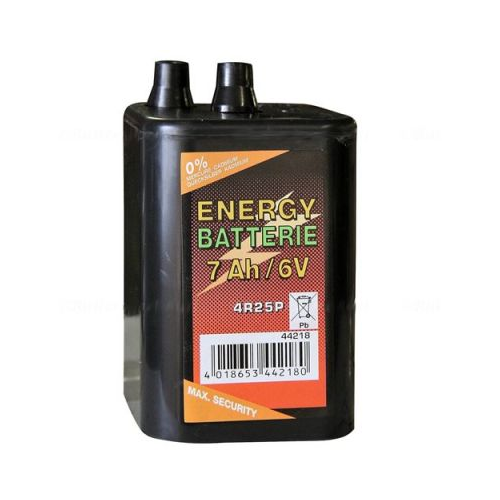 Blokbatterij 6Volt - 7AH