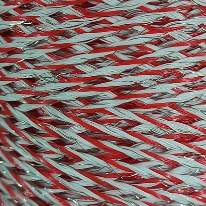 Schrikdraad rood-wit 200m 2mm