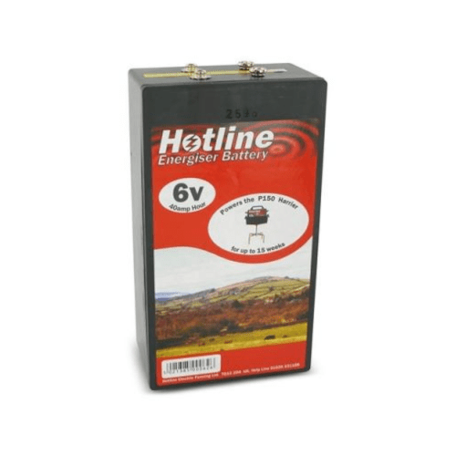 Hotline batterij 6Volt - 40AH - afrasteringsmateriaal