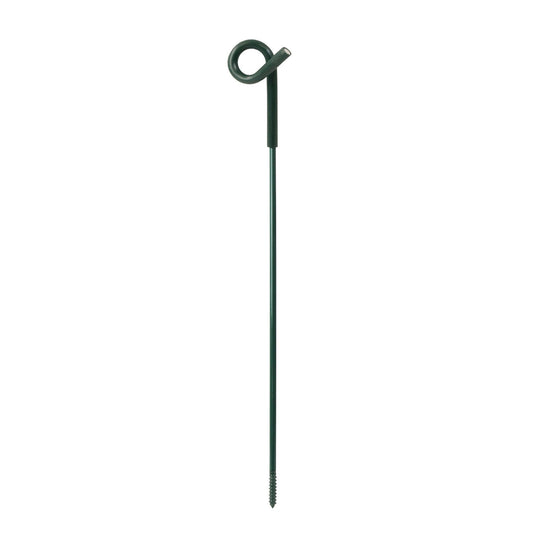 Krulstaart isolator groen/zwart 60 cm 8 mm 1 stuks - afrasteringsmateriaal
