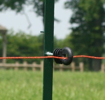 Ringisolatoren met moer (m6) 25 stuks - afrasteringsmateriaal
