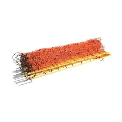 Schapennet 90cm hoog 22 meter lang oranje - afrasteringsmateriaal