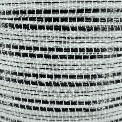 Schriklint wit - zwart 200m 20mm - afrasteringsmateriaal